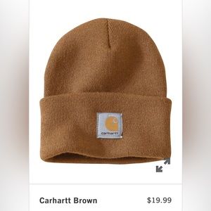 Carhartt brown Beanie